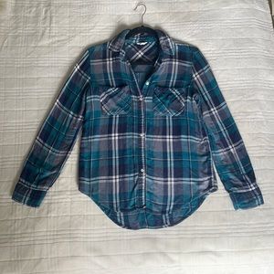 Plaid Flannel Shirt